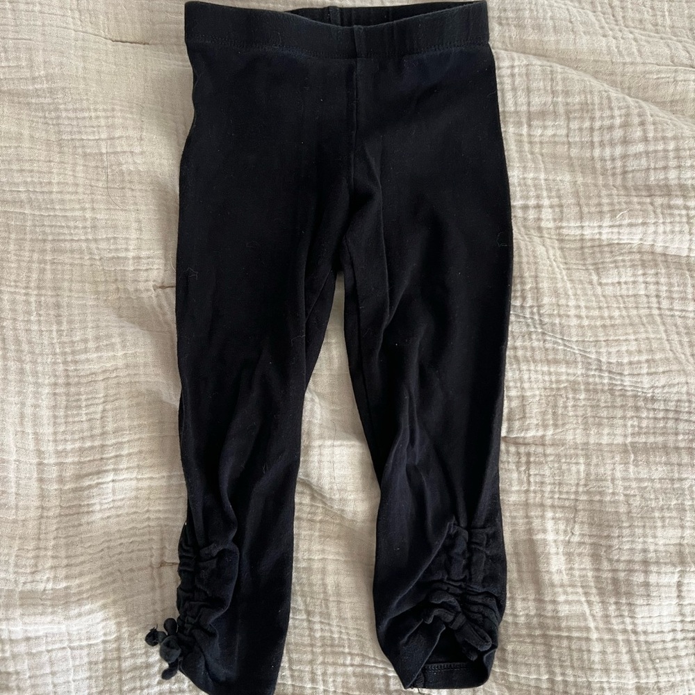 Old Navy Black Kids Leggings, sz 5